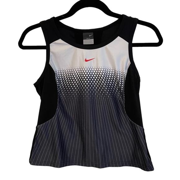 Nike Black White Workout‎ Tank Top Size XS - Picture 1 of 6